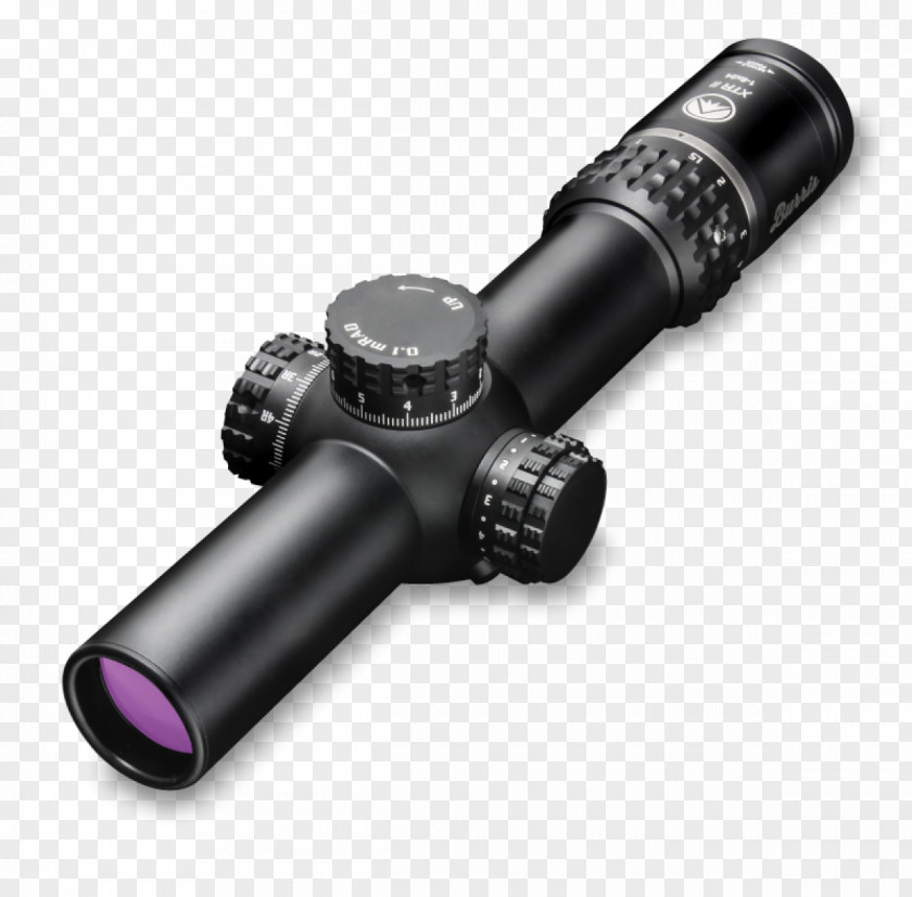 Scopes Telescopic Sight Reticle Milliradian Magnification Optics PNG