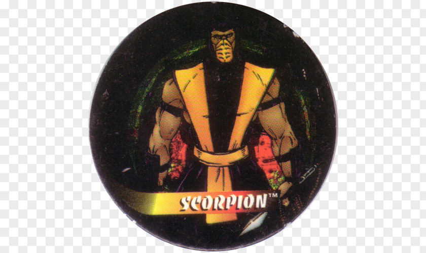 Scorpion From Mortal Kombat Badge PNG