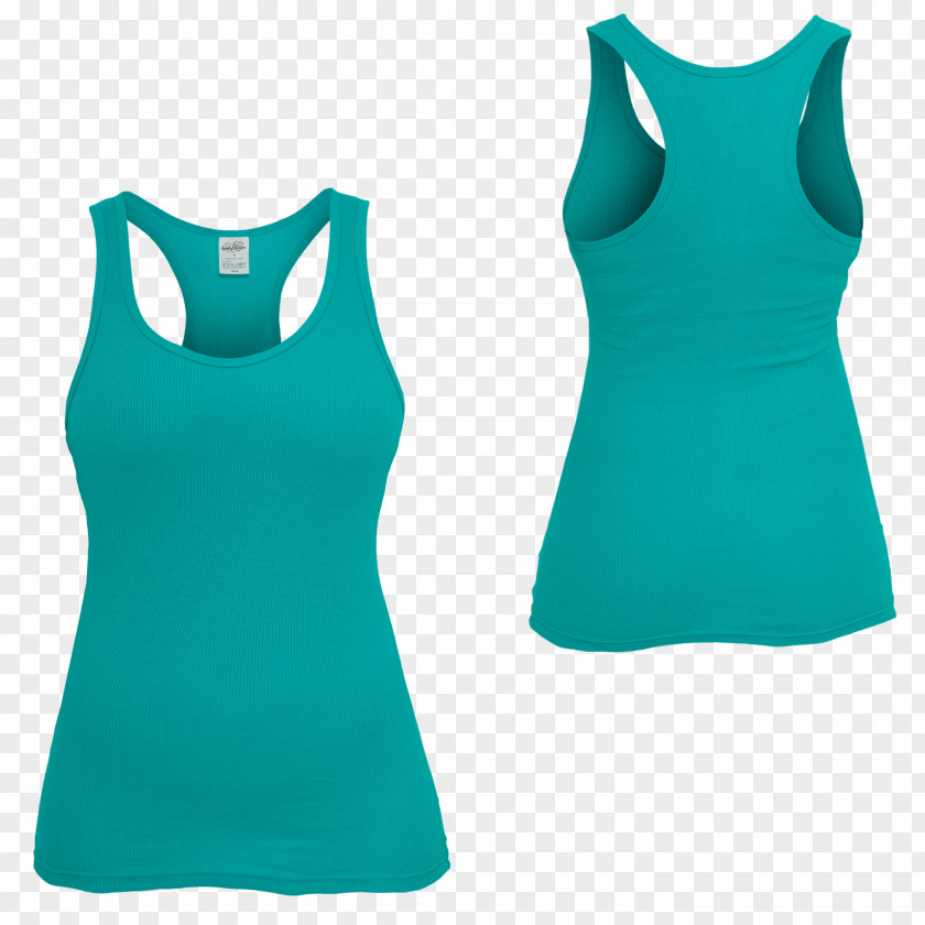 Sleeveless Shirt Blue Gilets Top PNG