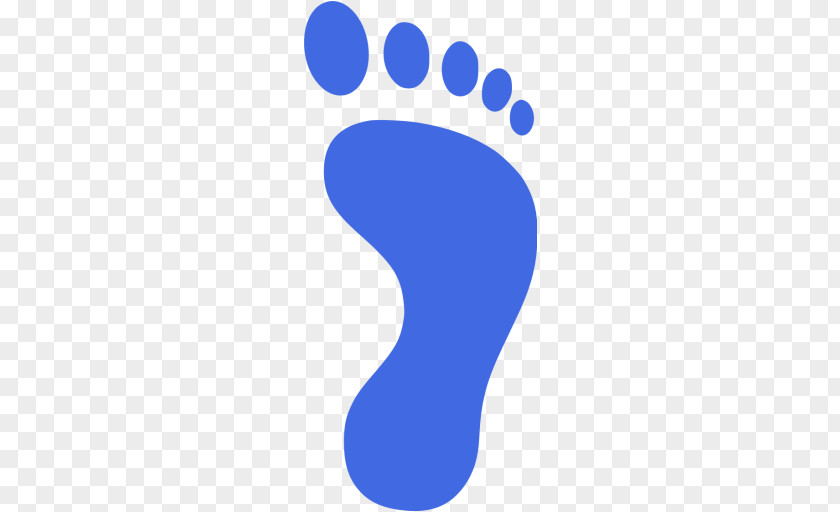 Footprint Blue Green Orange PNG