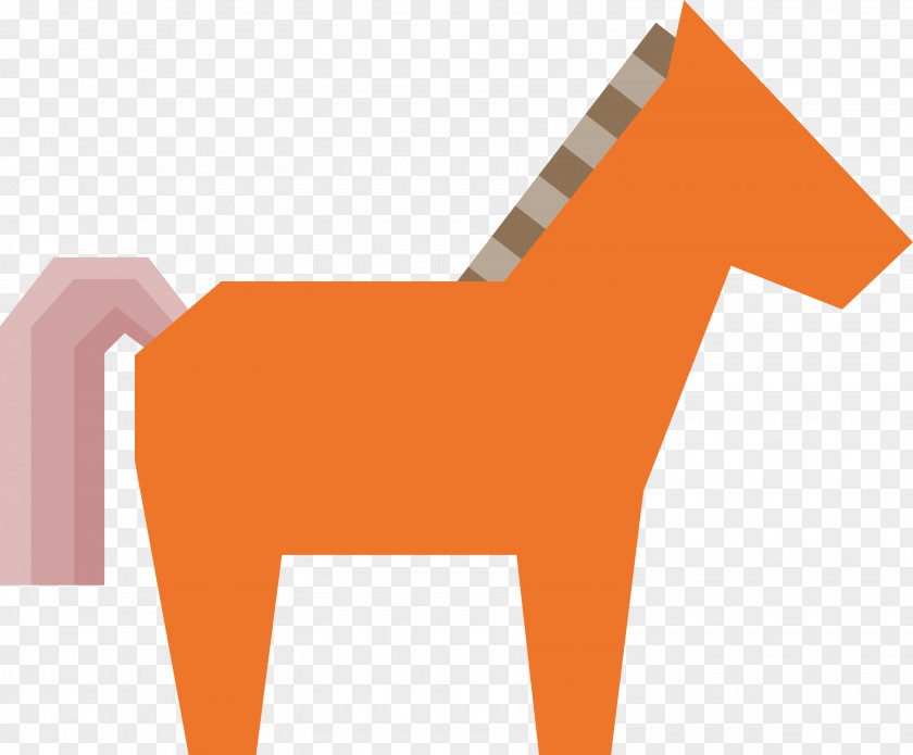 Horse Cartoon Line Meter Livestock PNG
