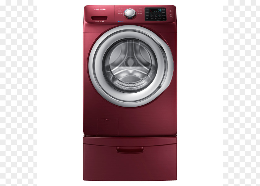 Samsung Combo Washer Dryer Washing Machines Clothes Laundry FlexWash WV60M9900 PNG
