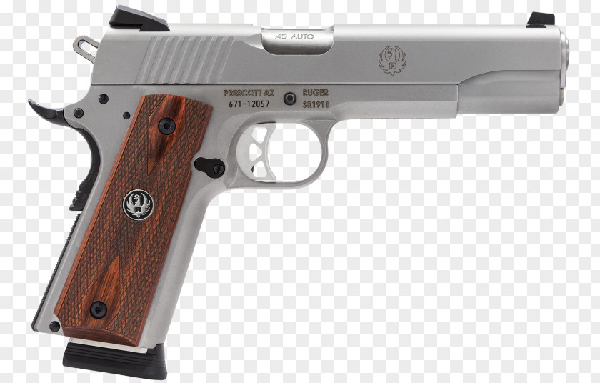Weapon Springfield Armory Firearm M1911 Pistol Ruger SR1911 .45 ACP PNG