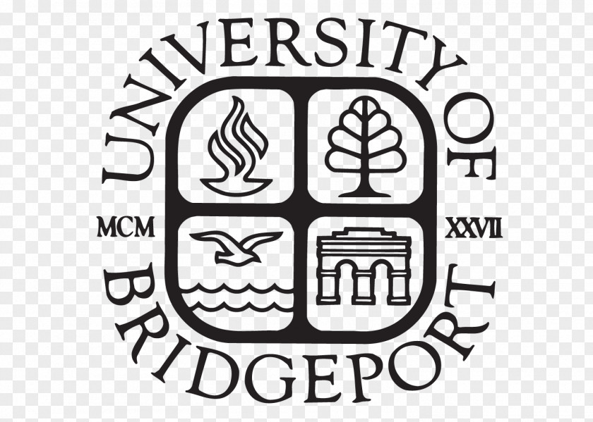 Bridgeport University Of R755 Road Brand Logo Decal PNG