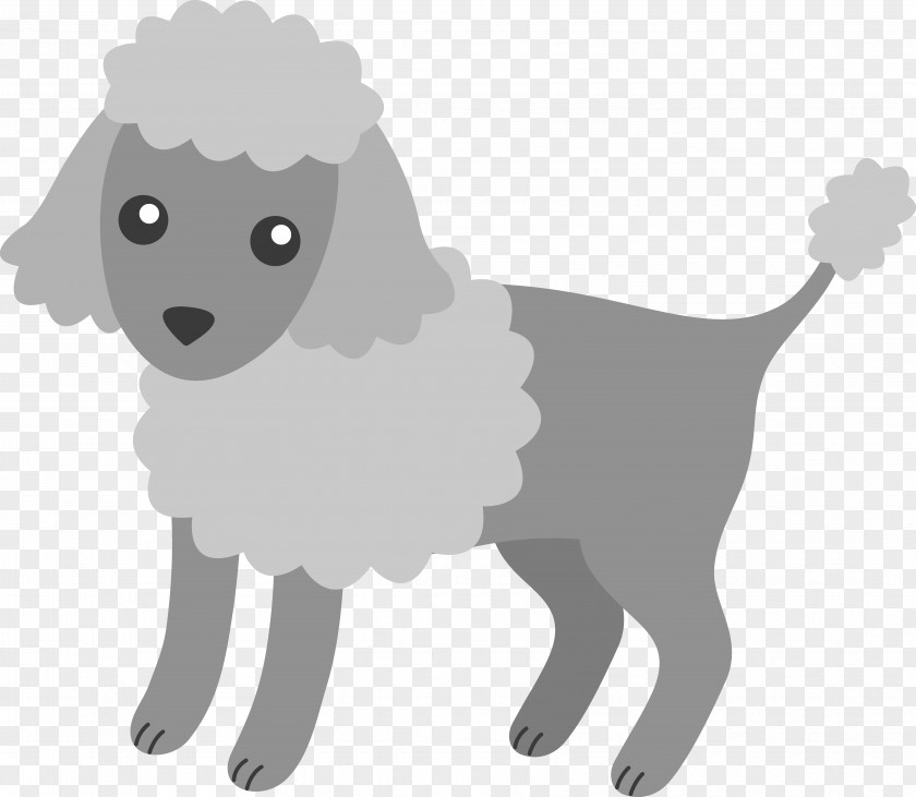 Doggie Miniature Poodle Puppy Toy Clip Art PNG