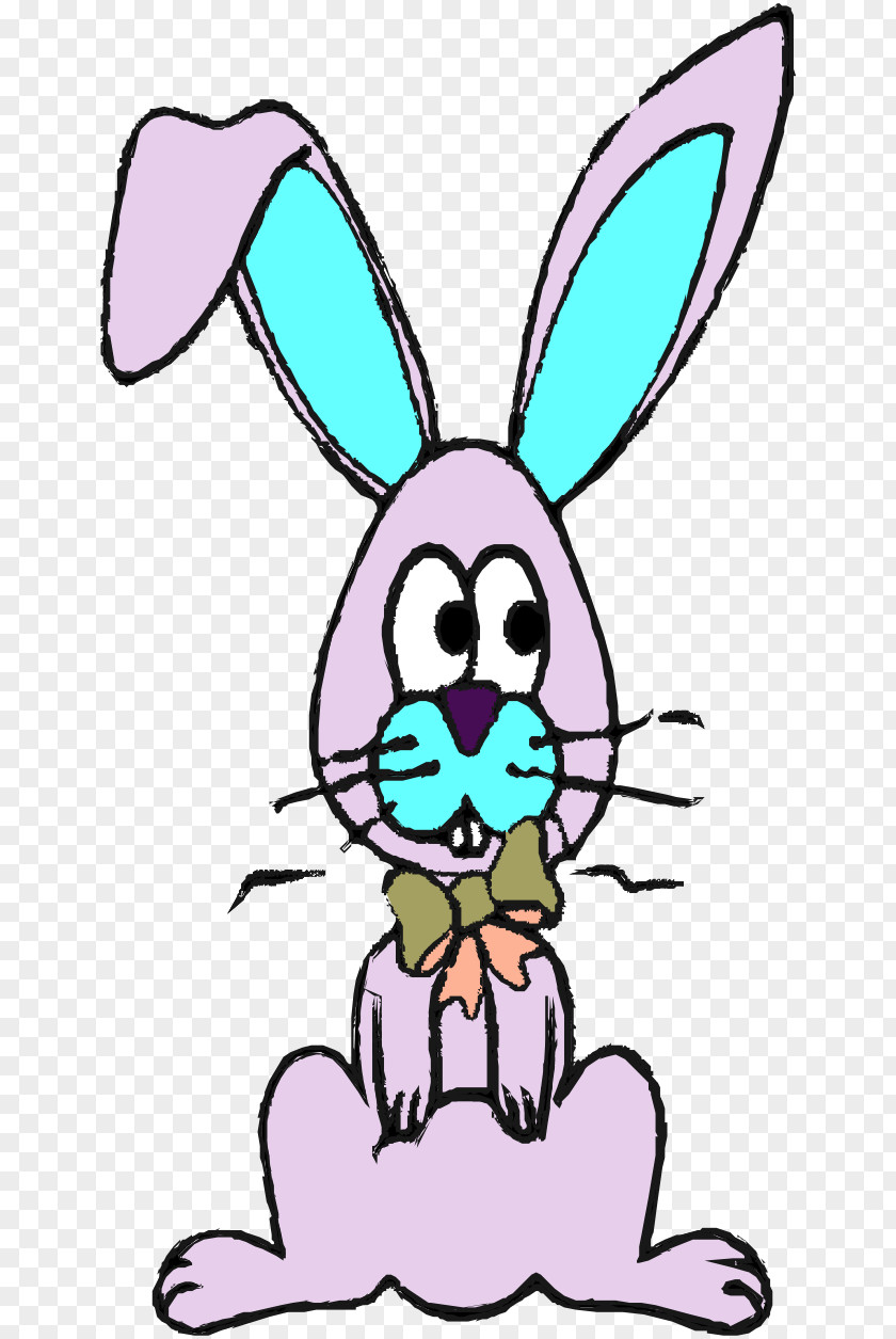 Easter Bunny Hare Domestic Rabbit Clip Art PNG