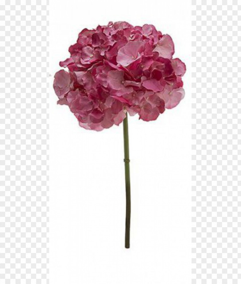 Hydrangea Artificial Flower Pink PNG