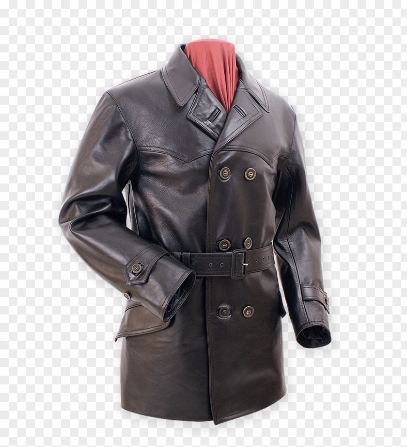 Jacket Leather Flight Coat 0506147919 PNG