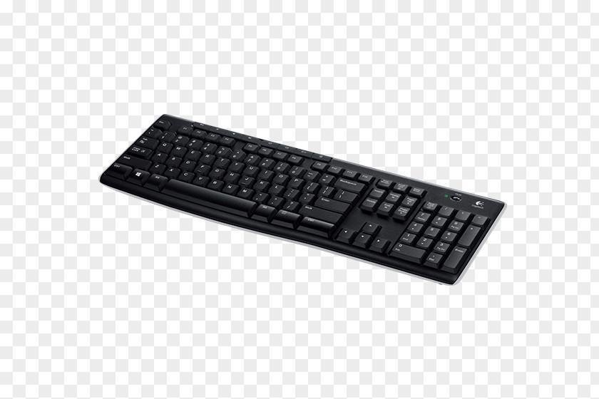 Laptop Computer Keyboard Mouse Logitech K270 Wireless PNG