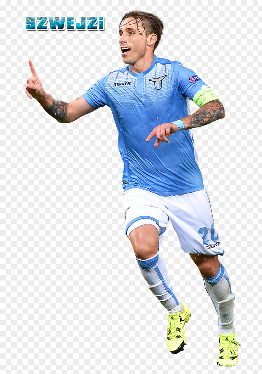 Lucas Biglia S.S. Lazio Argentina National Football Team Jersey Player PNG