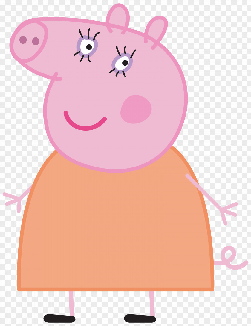 PEPPA PIG Daddy Pig Mummy Clip Art PNG