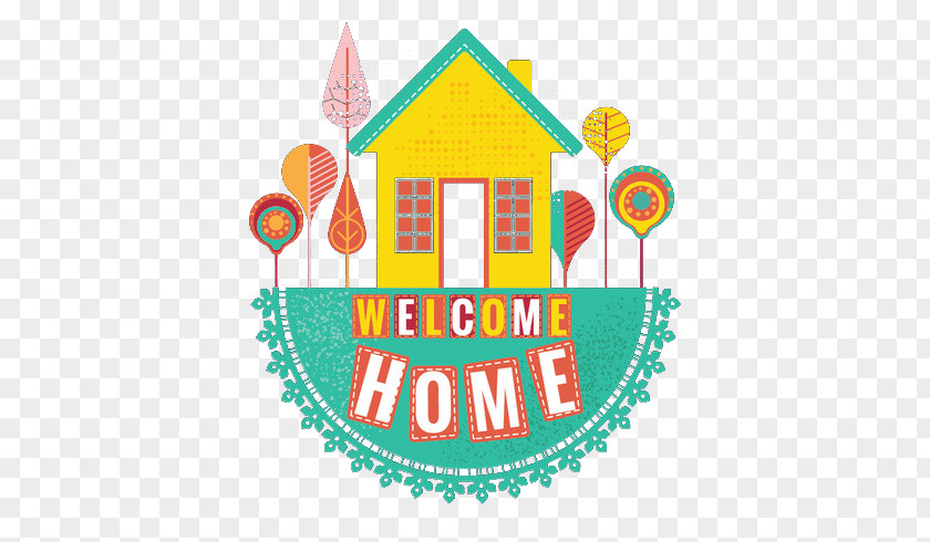 Welcome Home Illustration Retro Style Stitching Human Resource Management Resources Recruitment Senior PNG