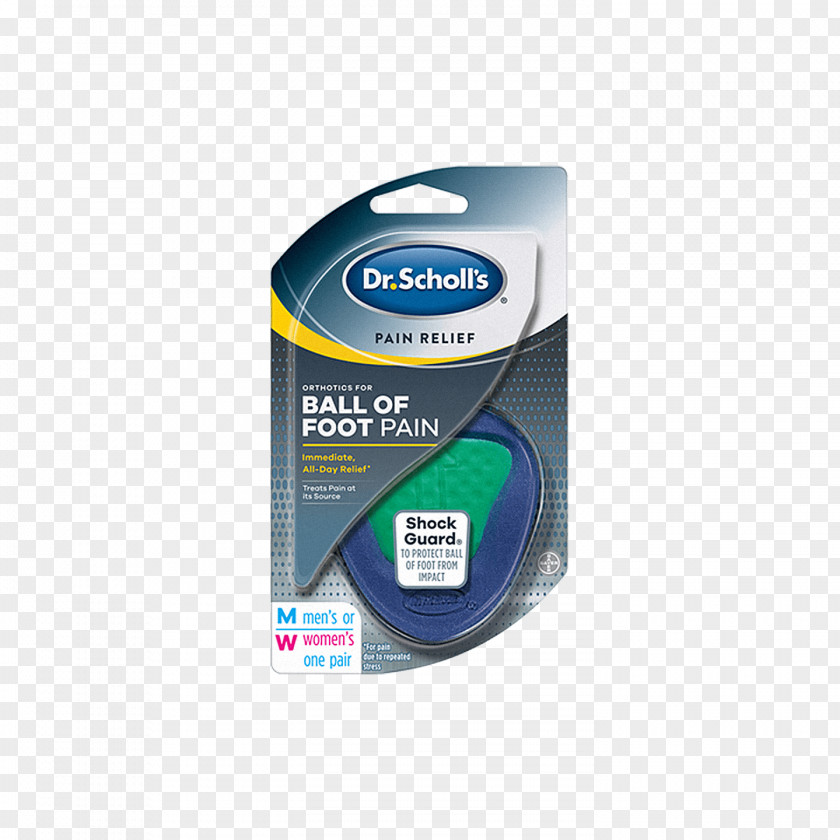 Blisters Ball Orthotics Dr. Scholl's Shoe Insert Pain Management PNG