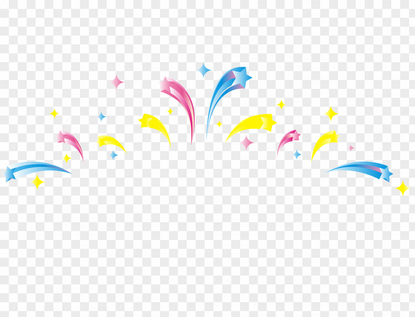 Cartoon Star Background Decoration 3 Drawing Computer File PNG