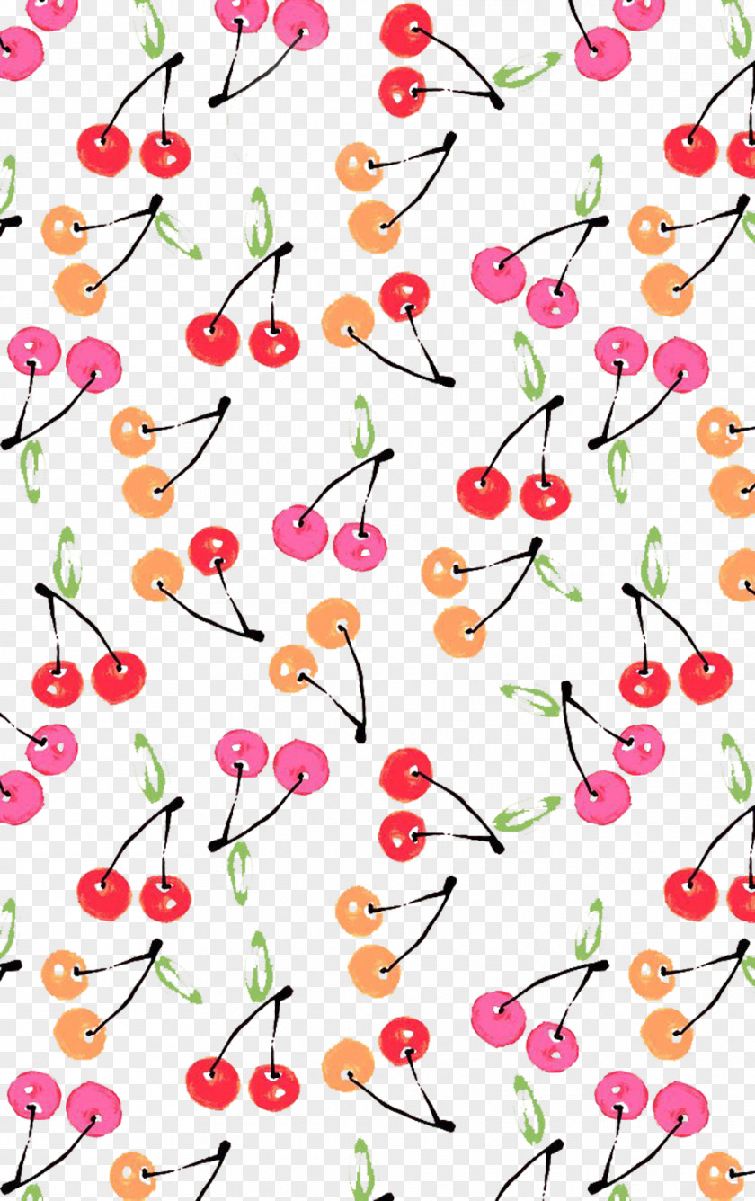 Cherry Color Picture Material Paper Wallpaper PNG