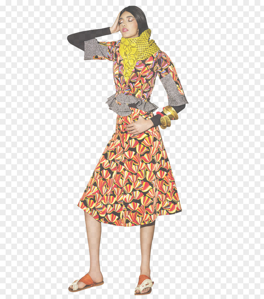 Fashion Design Costume Orange PNG