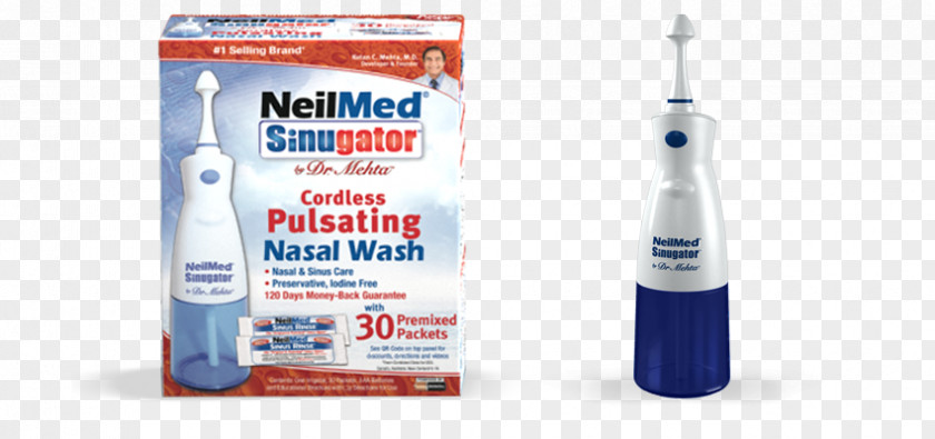 Nasal Irrigation NeilMed Nose Paranasal Sinuses Saline PNG