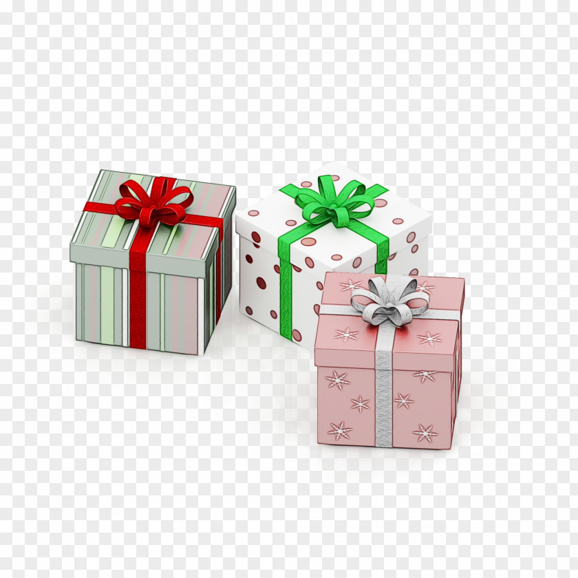 Gift Housewarming Party Ribbon Box Rectangle M PNG