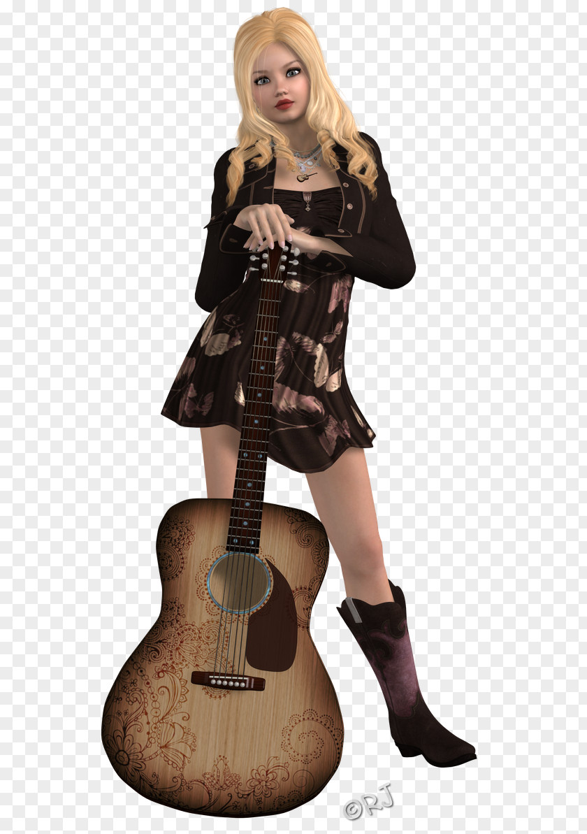 Guitar Costume PNG