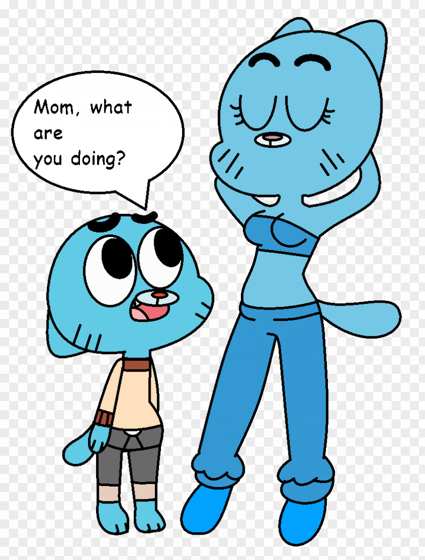 Gumball Watterson Nicole DeviantArt Animation PNG