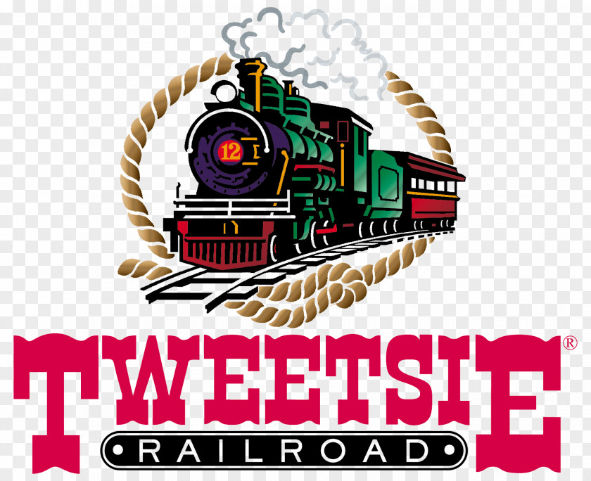 Train Tweetsie Railroad Ticket Rail Transport Logo PNG