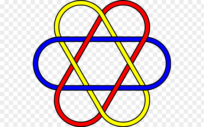 Valknut Brunnian Link Borromean Rings Trefoil Knot PNG