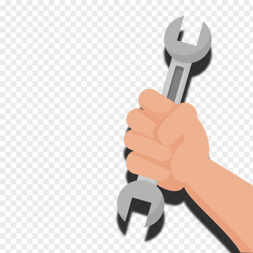 Vector Wrench Tool Euclidean PNG