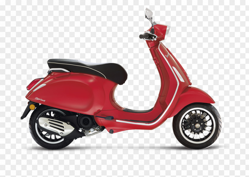 Vespa Trike Piaggio Sprint Motorcycle Scooter PNG