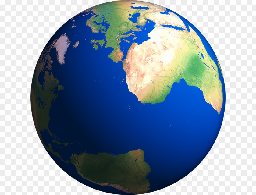 Watercolor Sky Earth Globe Rendering Planet PNG