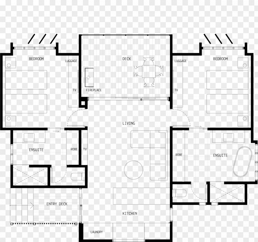 Beach Elements Floor Plan Of Byron Resort & Spa Villa Hotel PNG