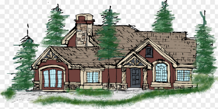 Bungalow Frame Elevation Farmhouse Art Mansion Tree PNG