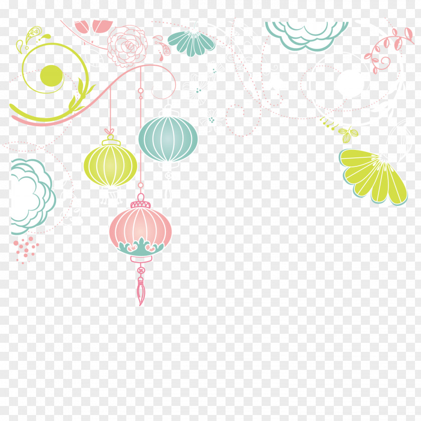 Chinese Style Color Lanterns Paper Lantern PNG