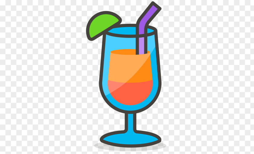 Cocktail Fizzy Drinks Whiskey Emoji PNG