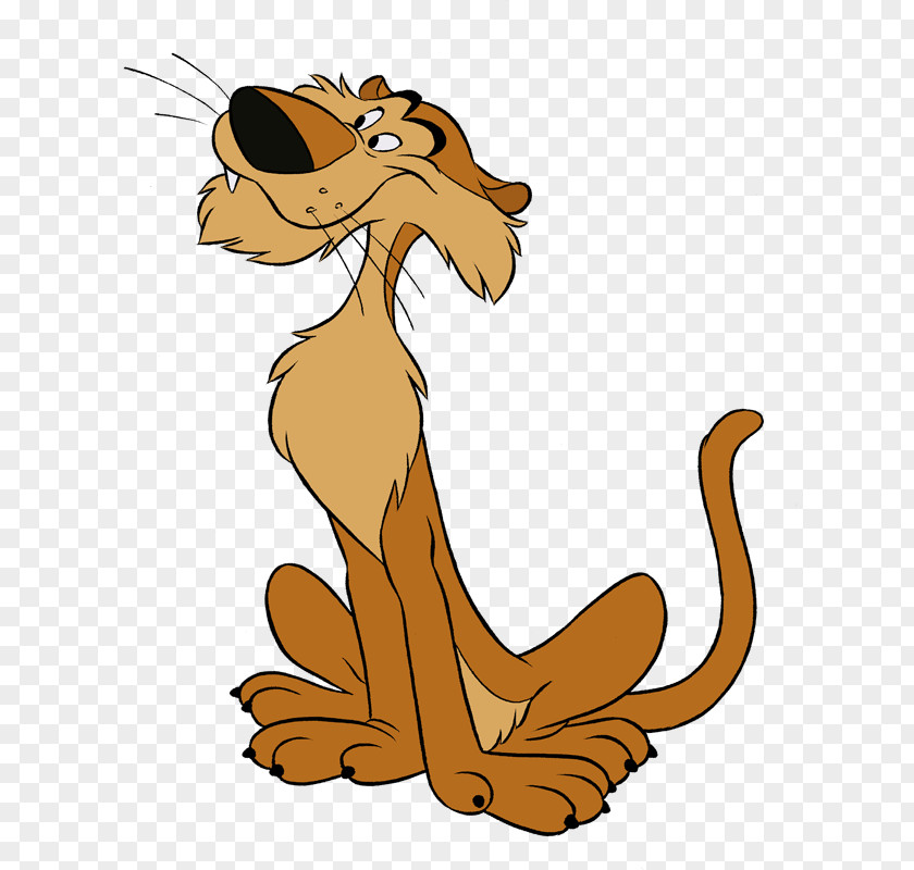 Lion Cougar Snagglepuss Cartoon Drawing PNG