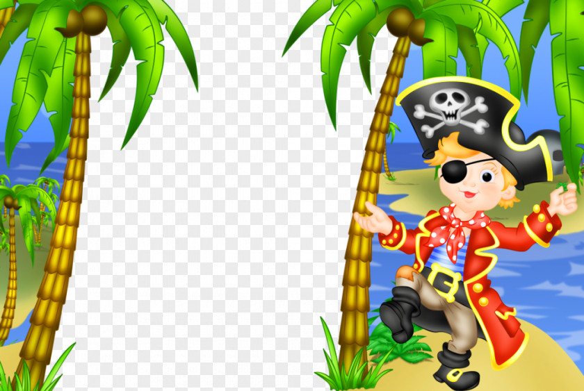 Pirate Frame Cliparts Picture Piracy Child Clip Art PNG