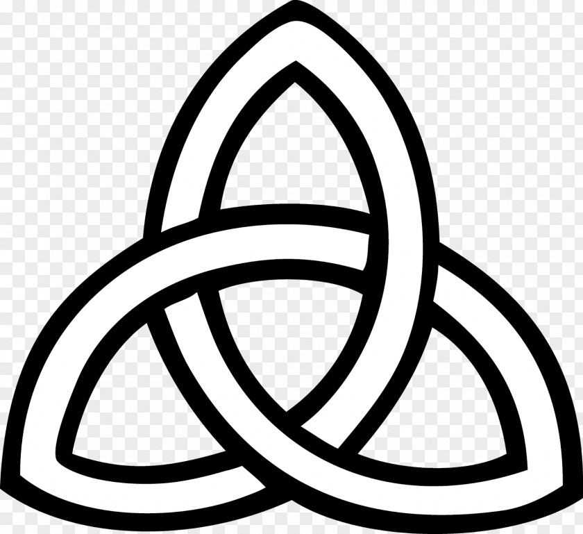 Symbol Triquetra Trinity Christianity Celtic Knot PNG