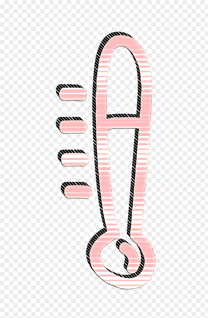 Thermometer Hand Drawn Tool Icon Medical PNG
