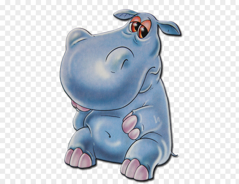 Cartoon Hippo Hippopotamus PNG