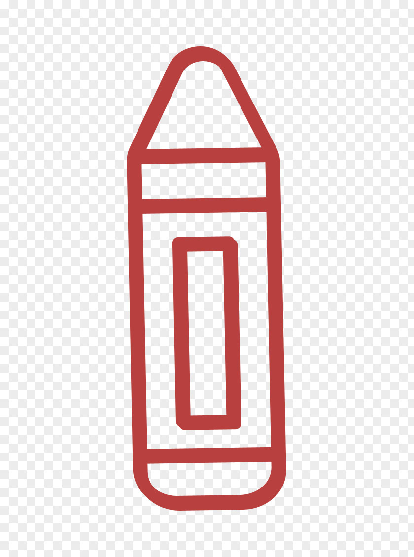 Crayon Icon Graphic Design PNG