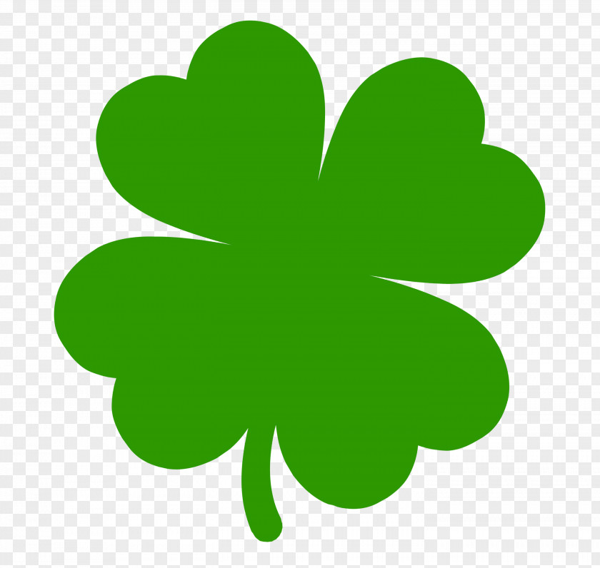 Four-leaf Clover Shamrock Saint Patrick's Day Clip Art PNG