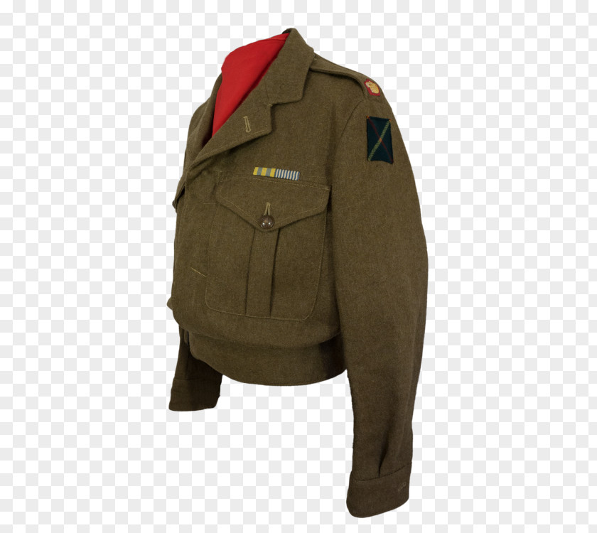 Jacket Military Uniform Khaki Rank PNG