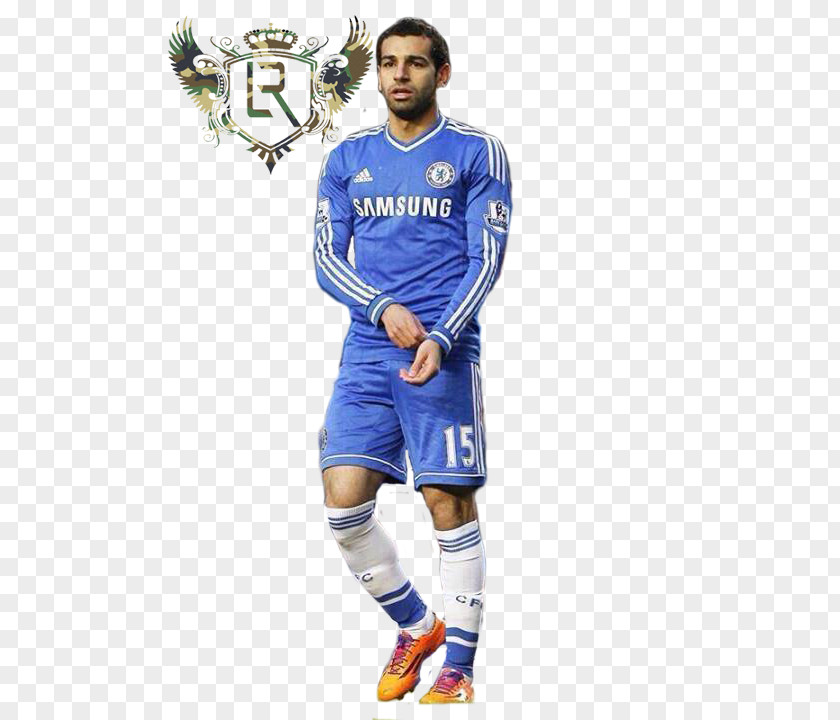 محمد صلاح Mohamed Salah Chelsea F.C. Jersey Football Player PNG