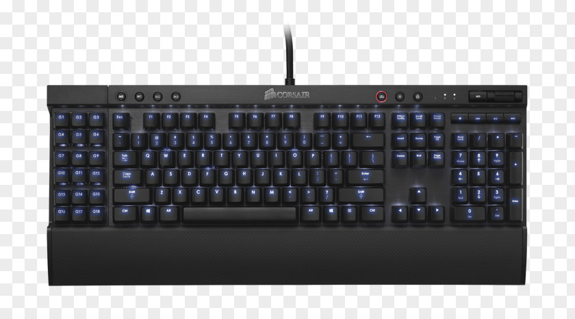 Space Bar Computer Keyboard Corsair Gaming K95 Vengeance K70 Keypad PNG