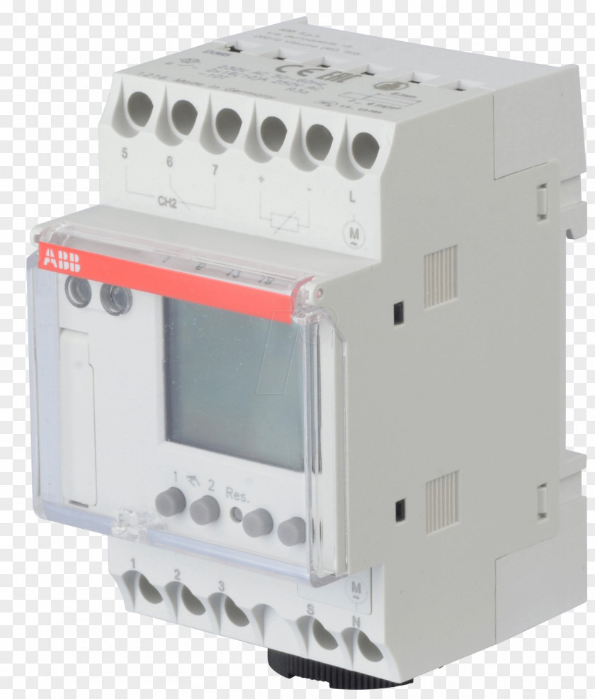 Time Switch Circuit Breaker Timer ABB Group Electrical Switches PNG