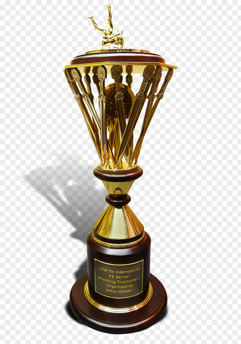 Trophy 01504 Brass PNG