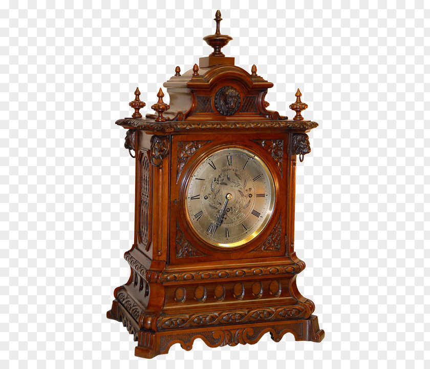 Bracket Clock Floor & Grandfather Clocks Antique PNG