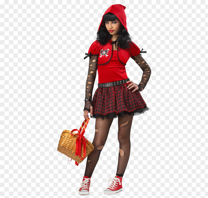 Little Red Riding Hood Big Bad Wolf Gray Grandmother PNG