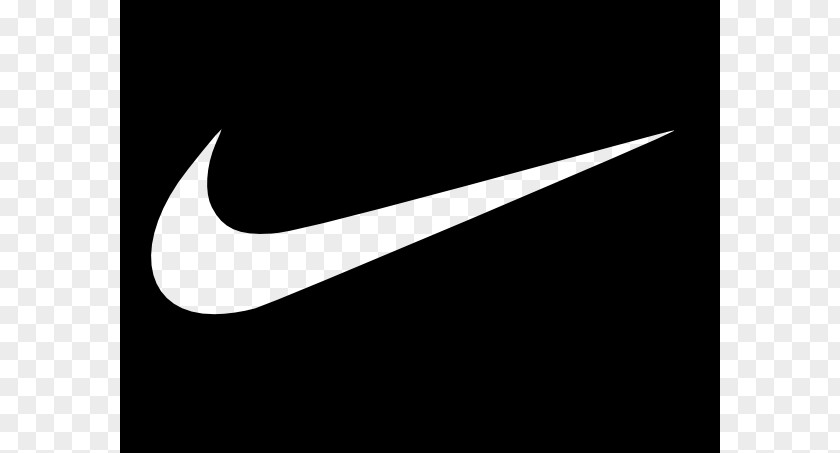 Swoosh Cliparts Logo Brand Black And White Wallpaper PNG