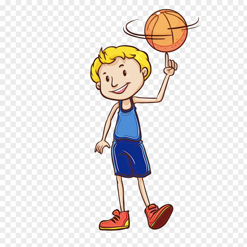 Team Sport Basketball Hoop Player Cartoon Playing Sports PNG