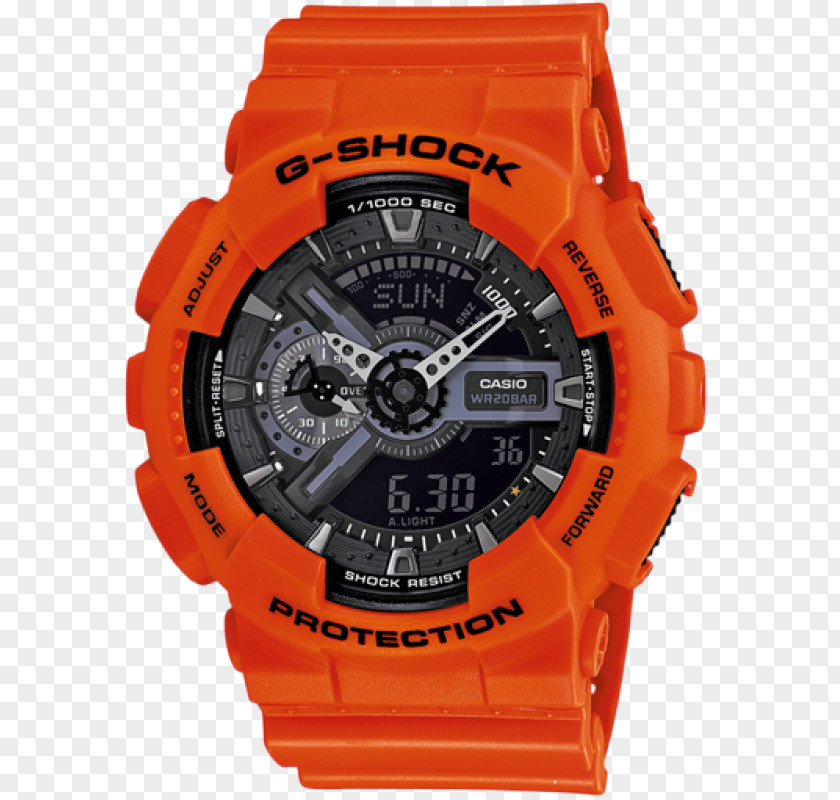 Watch G-Shock Shock-resistant Casio Water Resistant Mark PNG